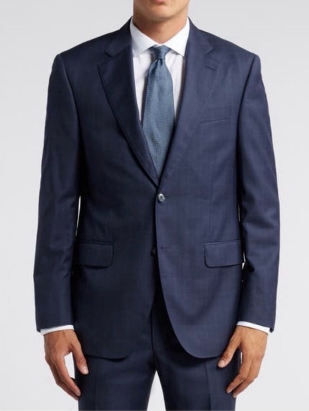 Peter Millar Wool Navy Blue Blazer 42R